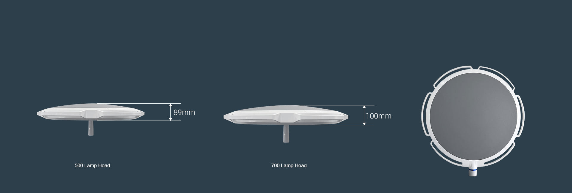Untra Thin Lamp Head Design
