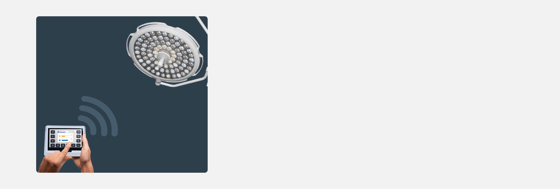 Optional Handheld Wireless Remote Controller