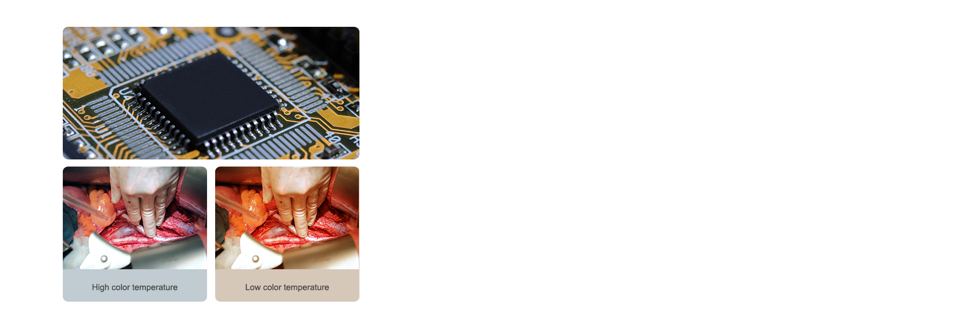 Color Temperature and Brightness Easy Adjustment