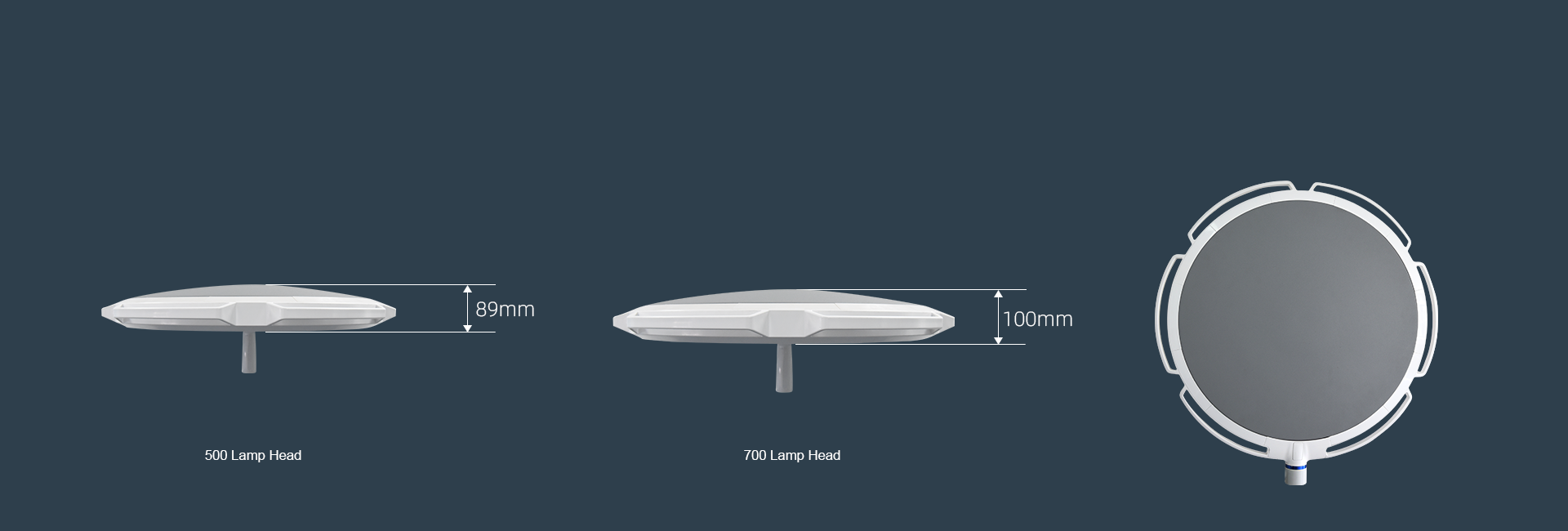 Untra Thin Lamp Head Design