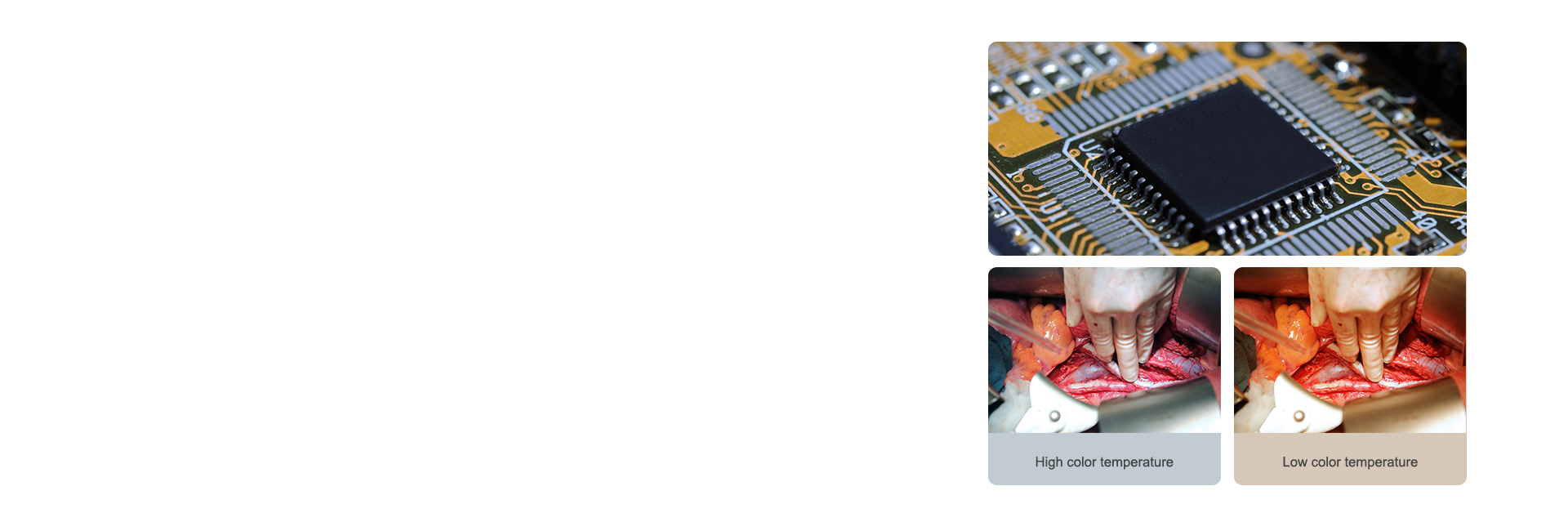 Color temperature adjustable