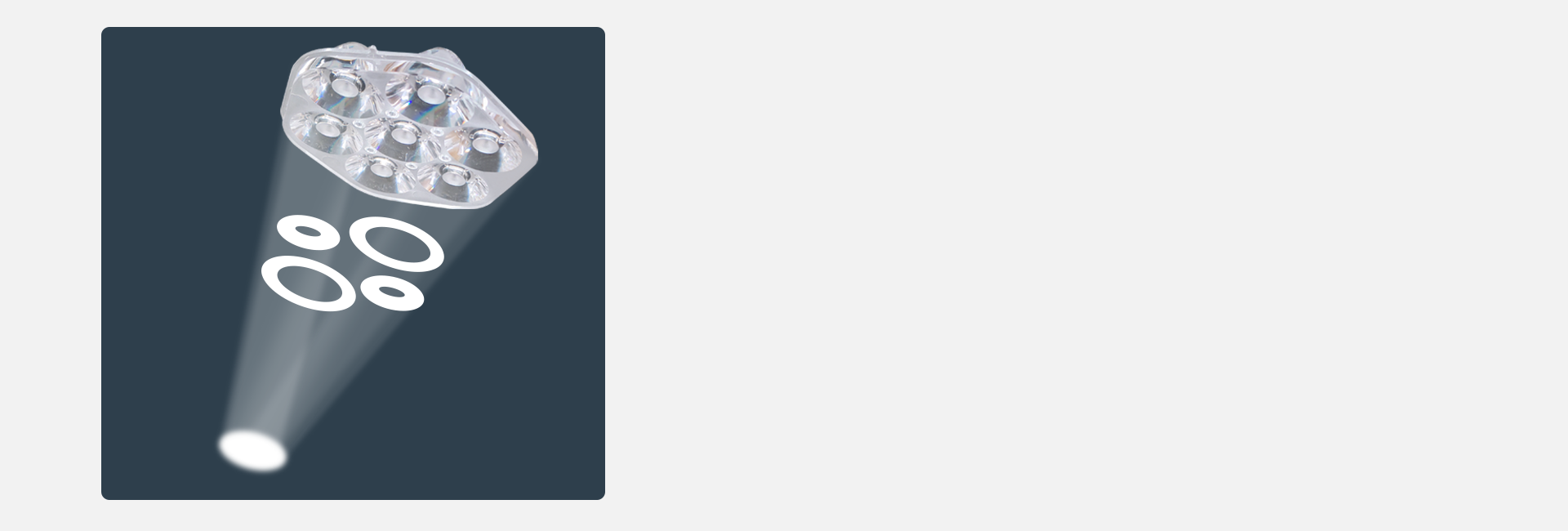 7 in 1 multi-focal lens, electronically