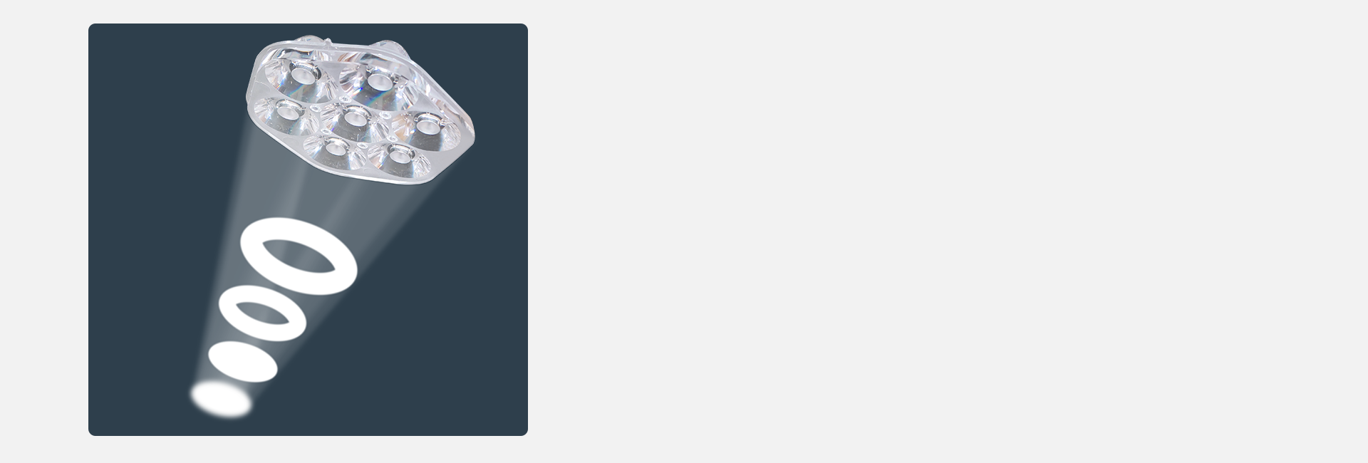 7 in 1 multi-focal lens, electronically